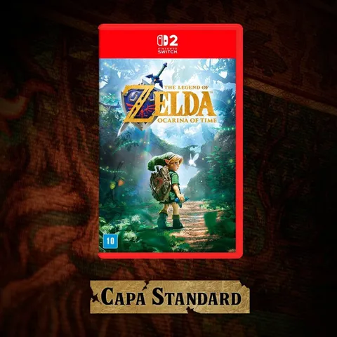 Zelda: Ocarina Of Time Capa Regular Nintendo Switch 2
