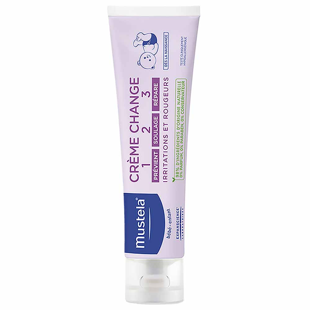 Mustela Creme Vitaminado Preventivo de Assaduras 1>2>3 — 100ml