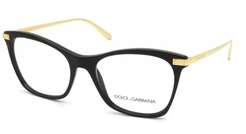 Armação de Óculos de Grau Dolce & Gabanna, modelo DG3331, cor 501, tamanho 54