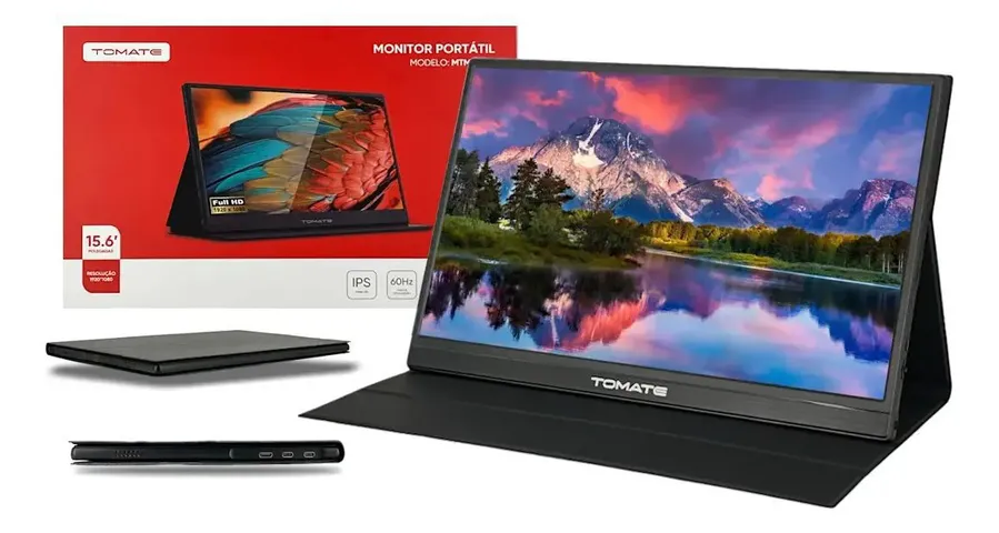 Monitor Portátil Tomate IPS 15.6 Full HD