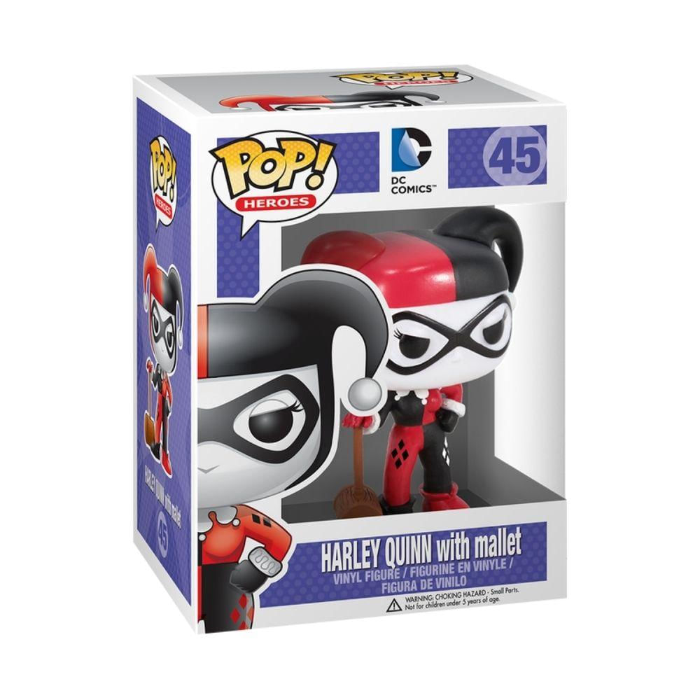 Foto 2 de Boneco Funko POP! DC Comics Harley Quinn With Mallet
