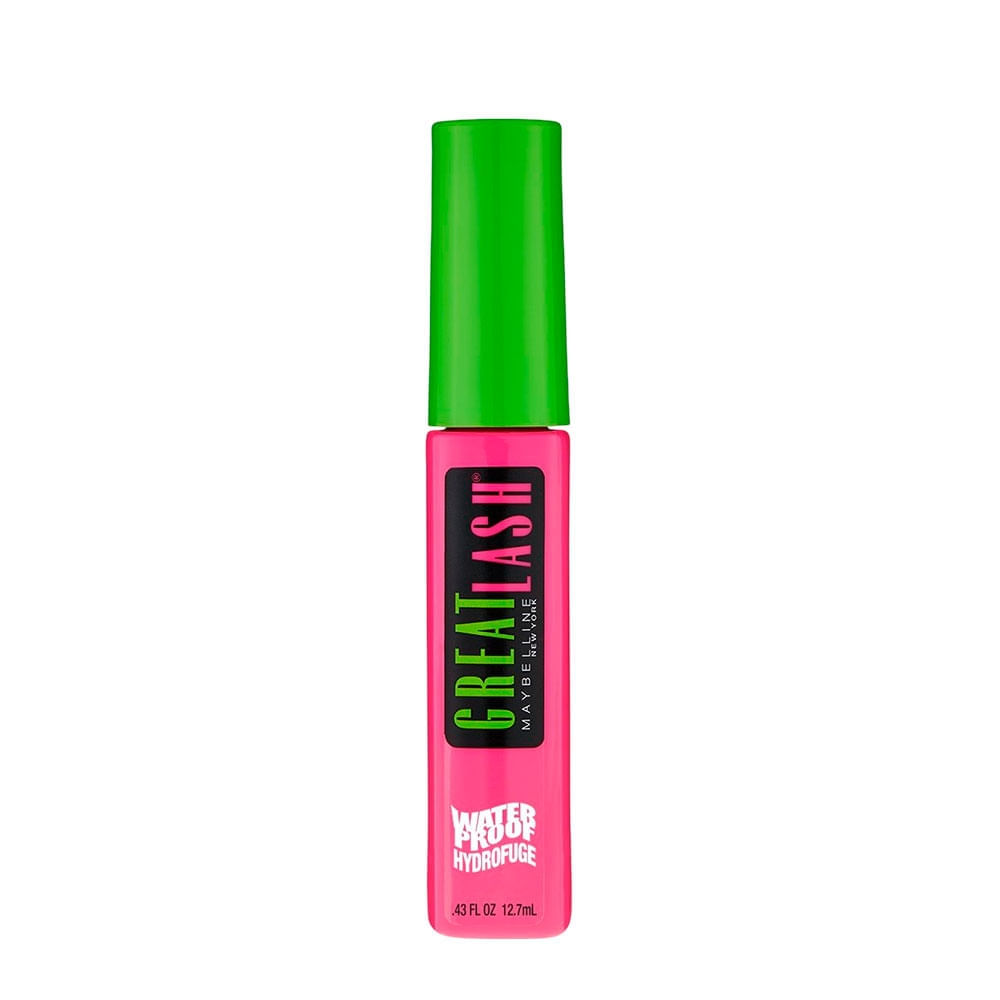 Maybelline Great Lash Waterproof Very Black - Máscara de Cílios 12,7ml — Maybelline Great Lash Waterproof Very Black - Máscara de Cílios 12,7ml Very Black