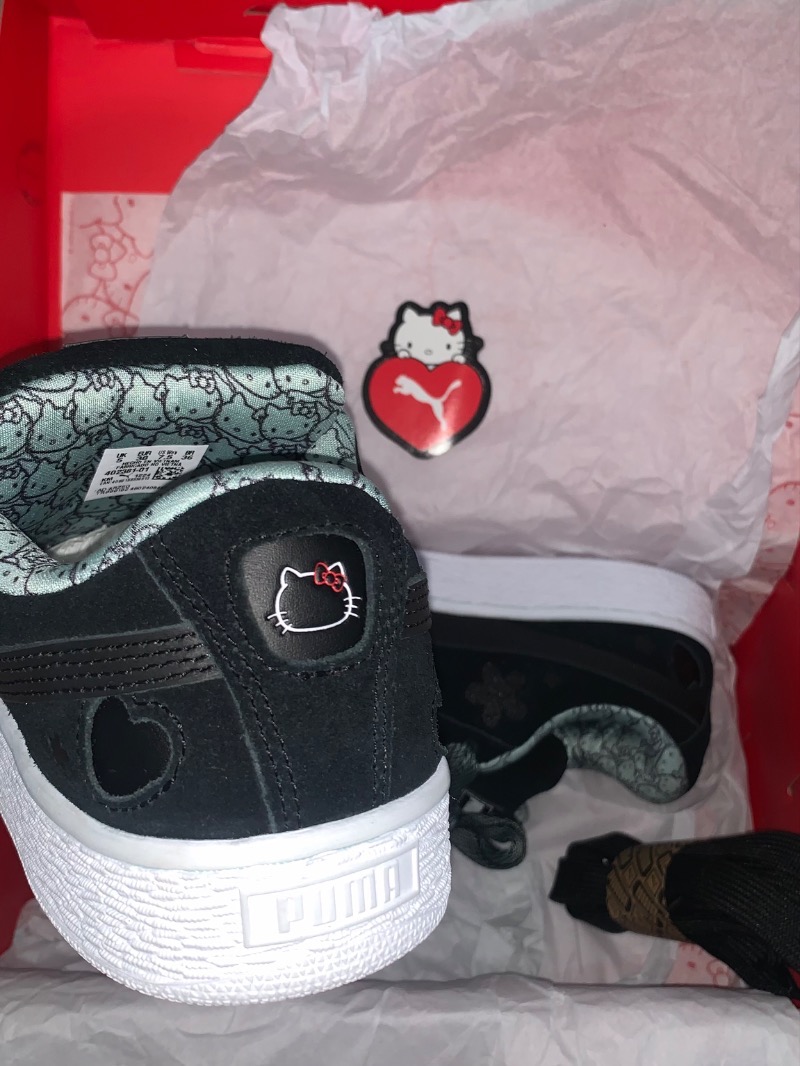 Foto 5 de Hello Kitty x Puma Suede XL Black — 38, Novo