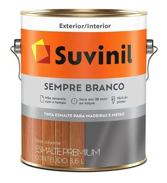 ESMALTE PREMIUM SEMPRE BR BRIL 3,6L SUVINIL