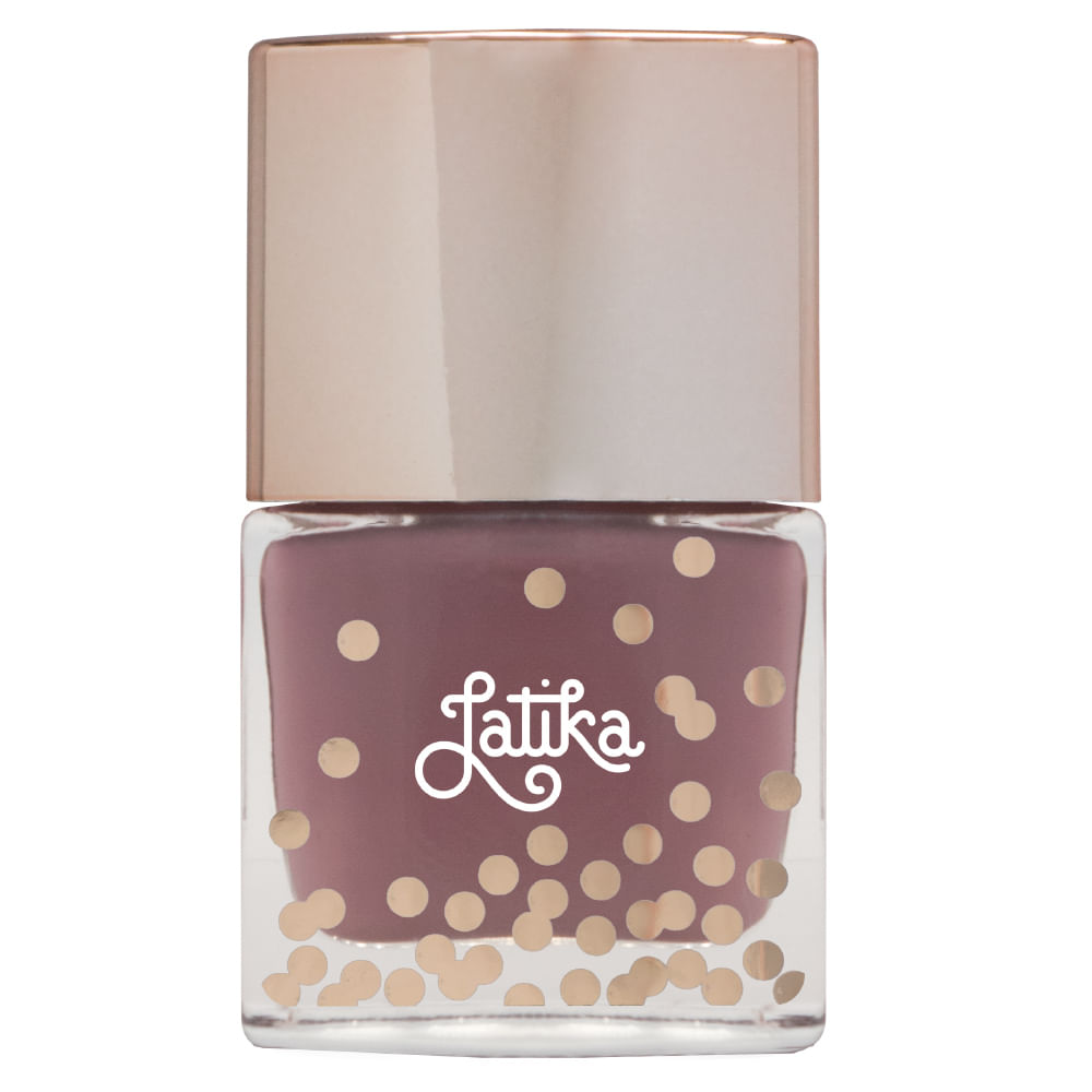 Esmalte Cremoso Latika Nail Confetti — Rose Rosa