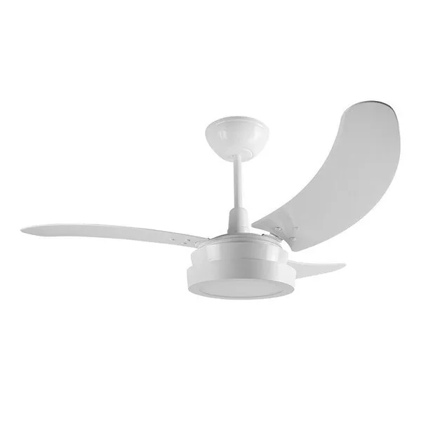 VENTILADOR BUZIOS MAX LED 127V 3P 130W BRANCO TRON