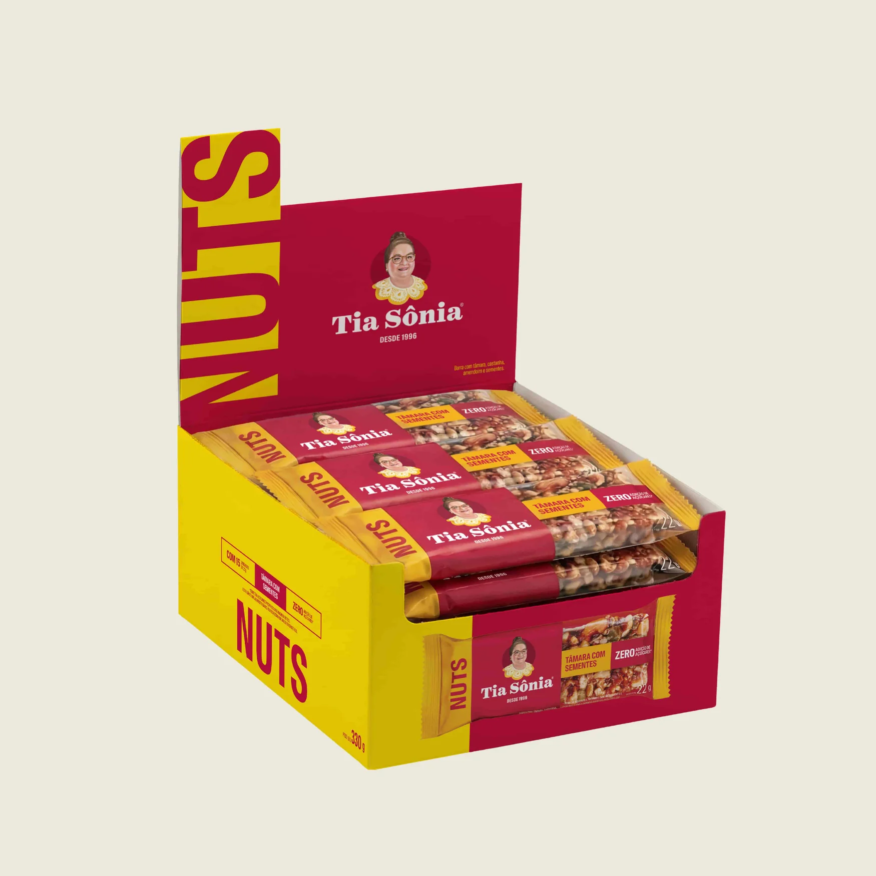 Barra Nuts Com Tamara 15 Unidades 22g