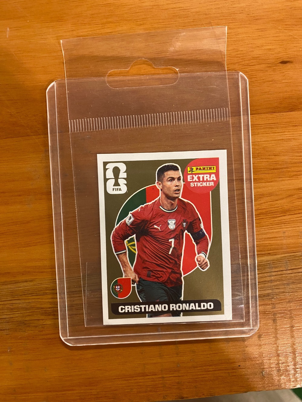 Figurinha Panini Cristiano Ronaldo Legend Ouro FIFA World Cup 2026 — Único, Novo