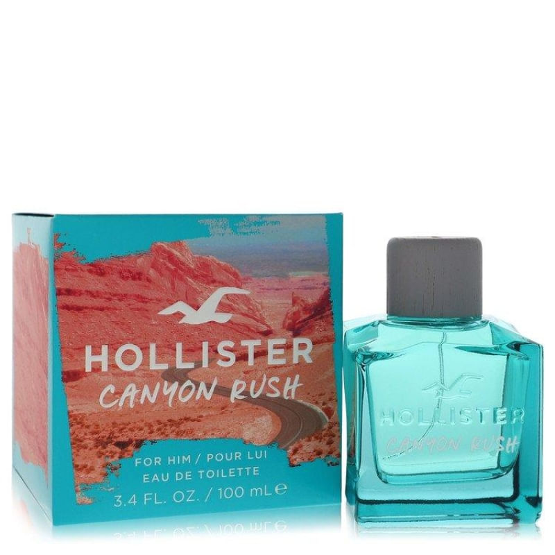 Perfume Masculino Hollister Canyon Rush Eau De Toilette 100 Ml