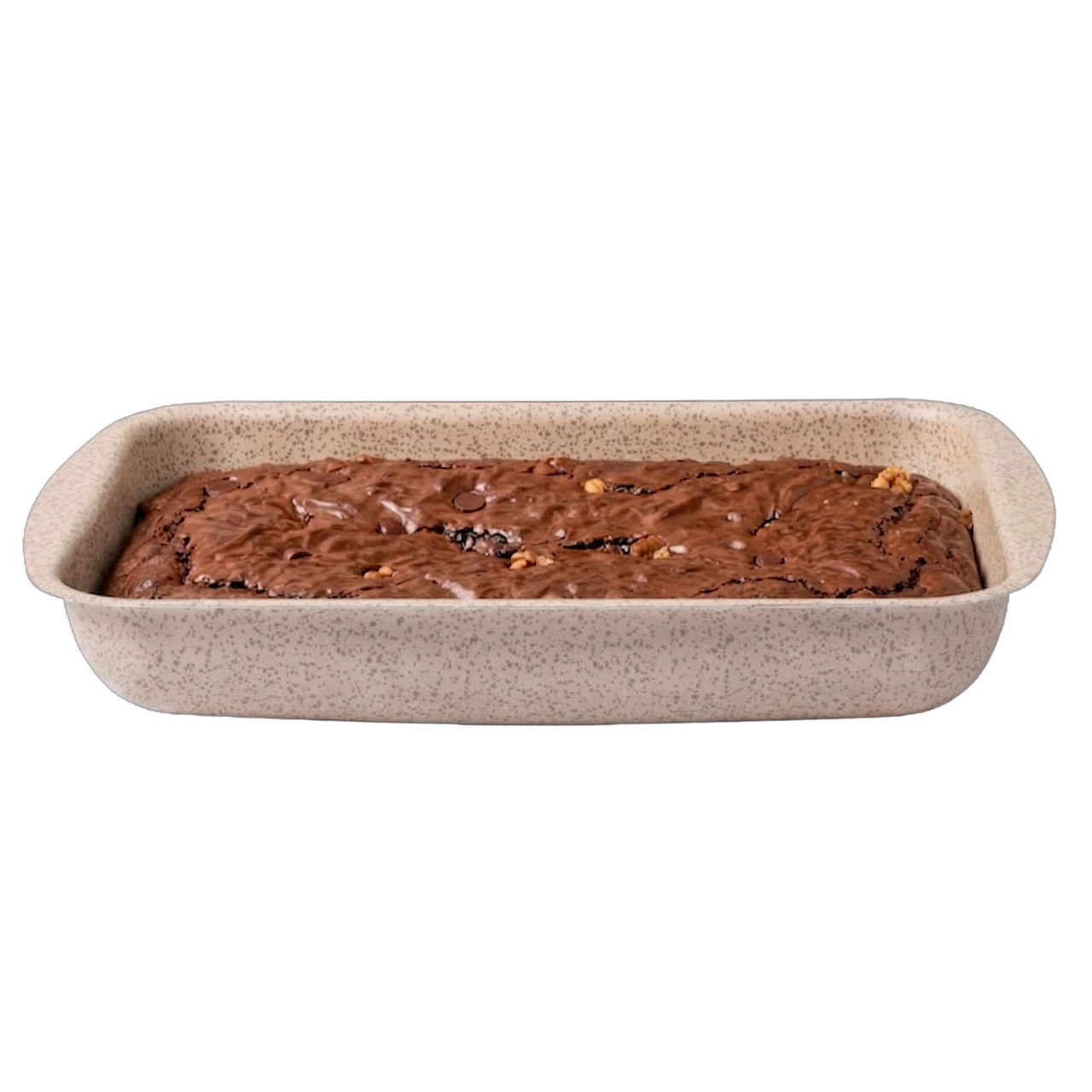 Assadeira Retangular Funda Brinox Ceramic Life Bakeware 33,5x24x5cm Vanilla