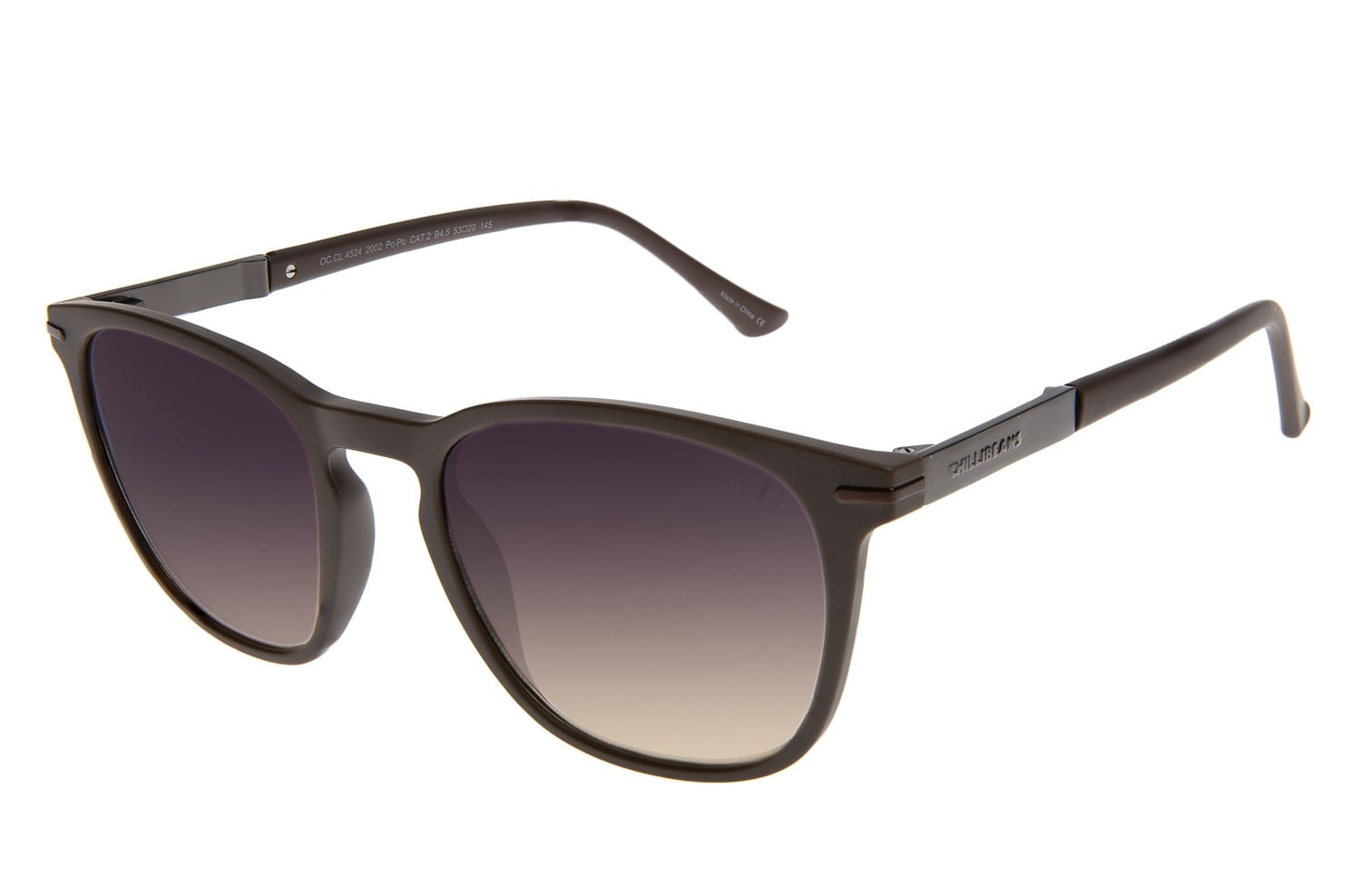 Óculos de Sol Masculino Chilli Beans Bossa Nova Marrom OC.CL.4524.2002 M
