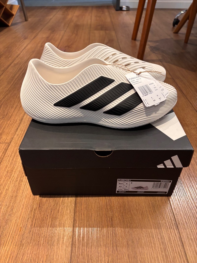 Foto 2 de adidas Purechill Runner Core White Core Black — 40, Novo