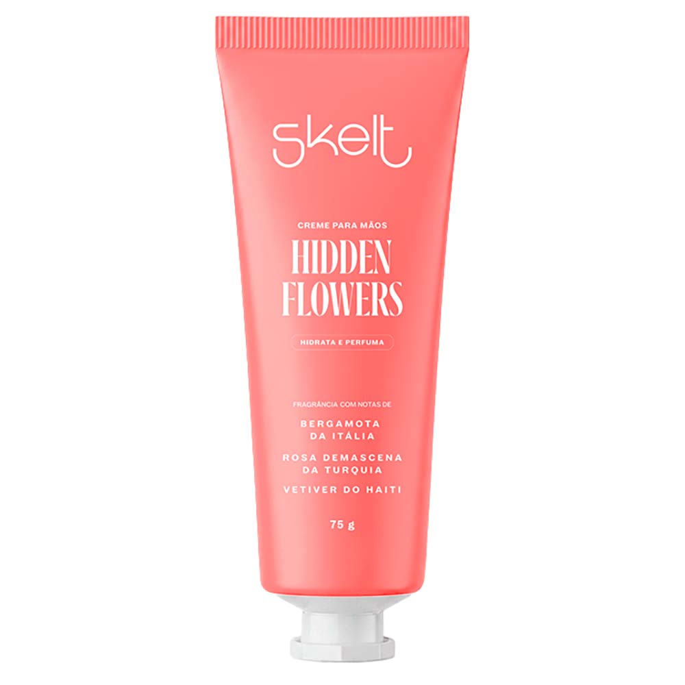 Creme Hidratante para Mãos Skelt Hidden Flowers — 75g