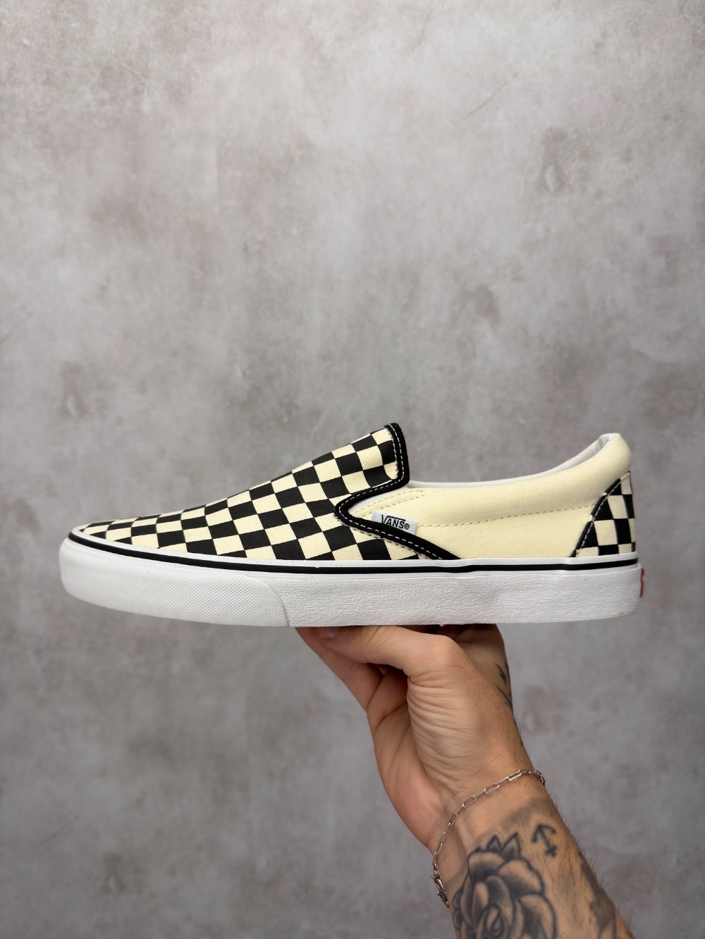 Vans Skate Slip-on Black Offwhite — 41 / 43, Novo
