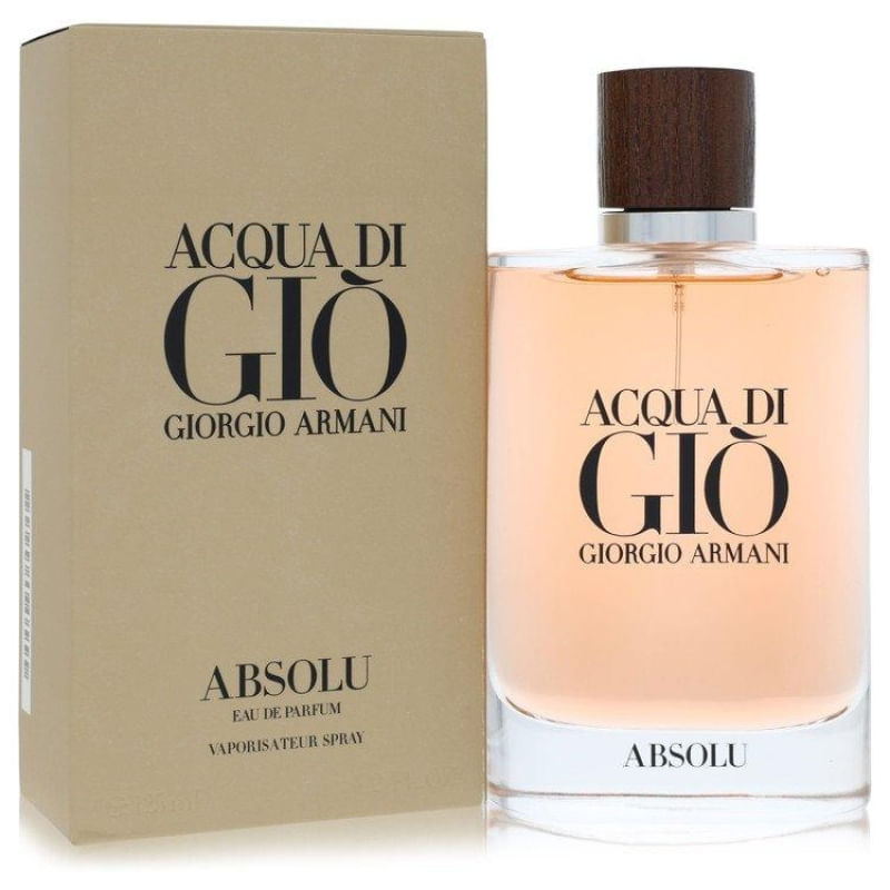 Perfume Acqua Di Gio Absolu 125 ML Eau De Parfum Spray Masculino