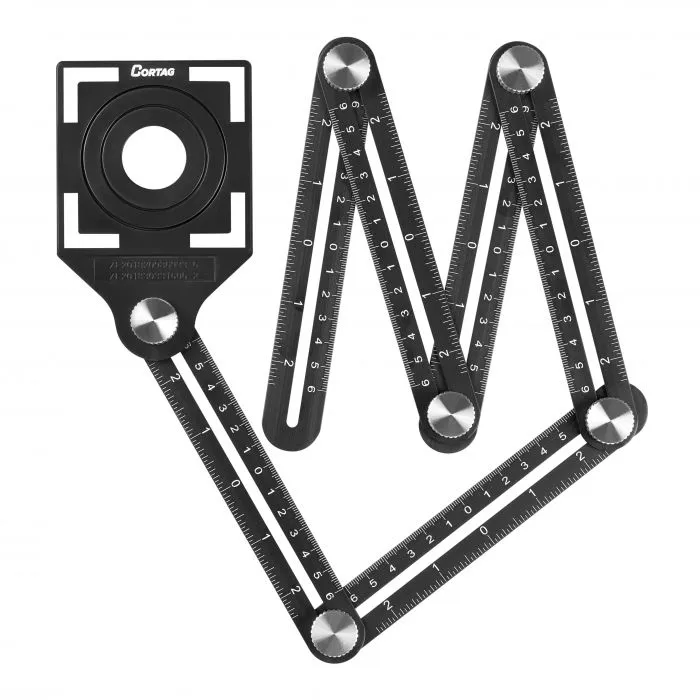 GABARITO ANGULAR MULTIFUNÇÃO - METÁLICO CORTAG