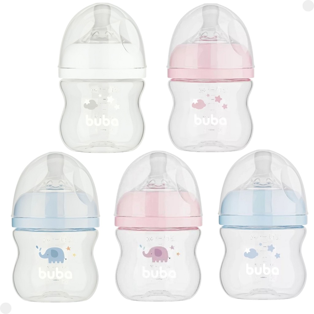 Mamadeira Easy Flow 120ml - Buba