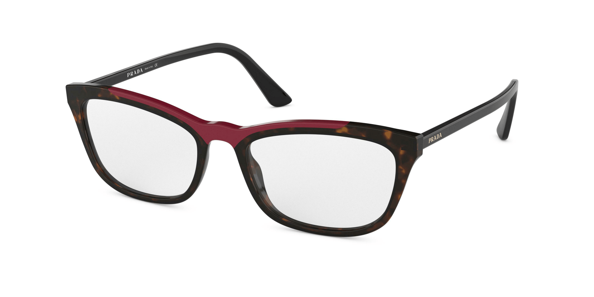 Armação de Óculos de Grau Prada, modelo PR 10VV, cor 3201O1, tamanho 54