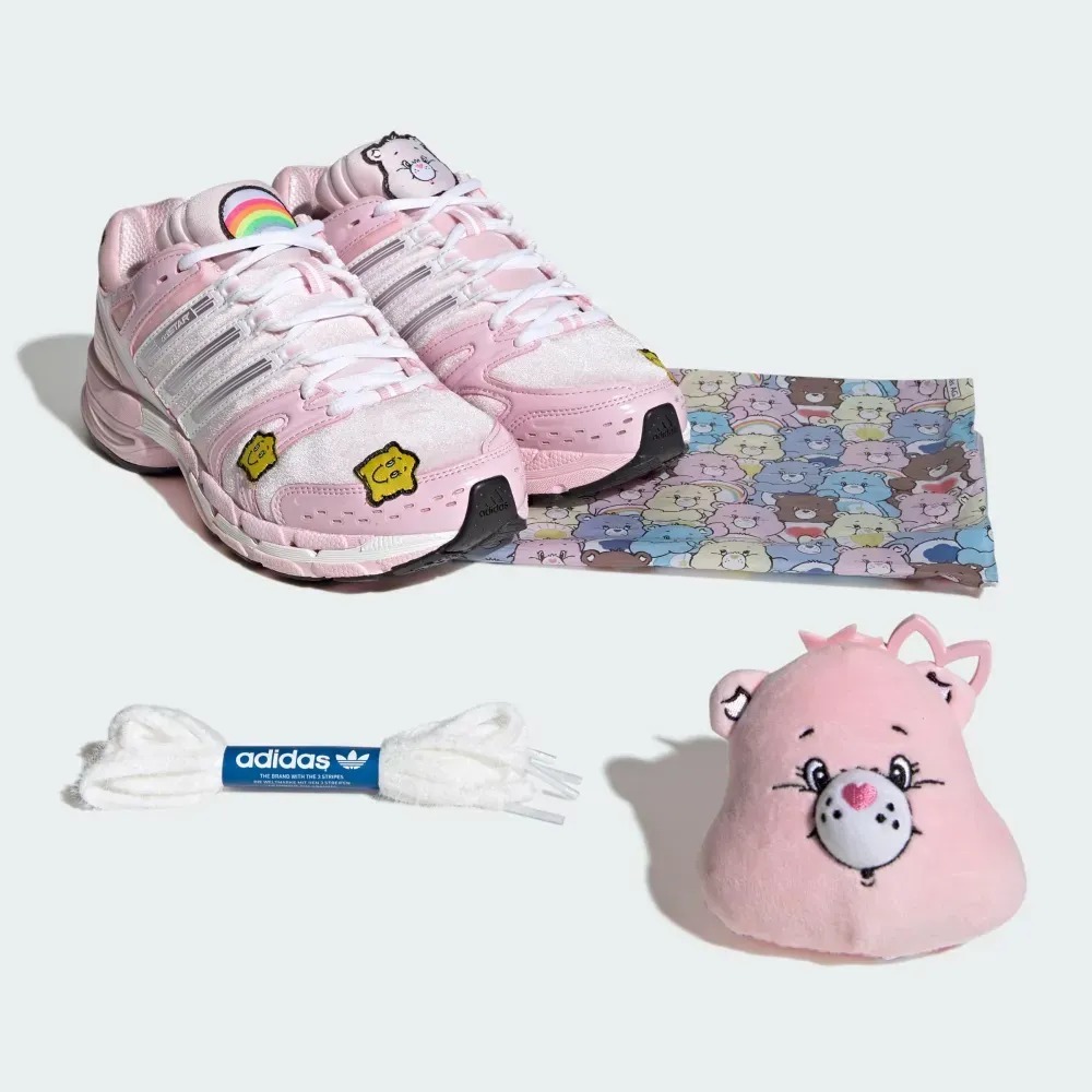 Care Bears x adidas Adistar Control 5 Clear Pink Cloud White — 37, Novo