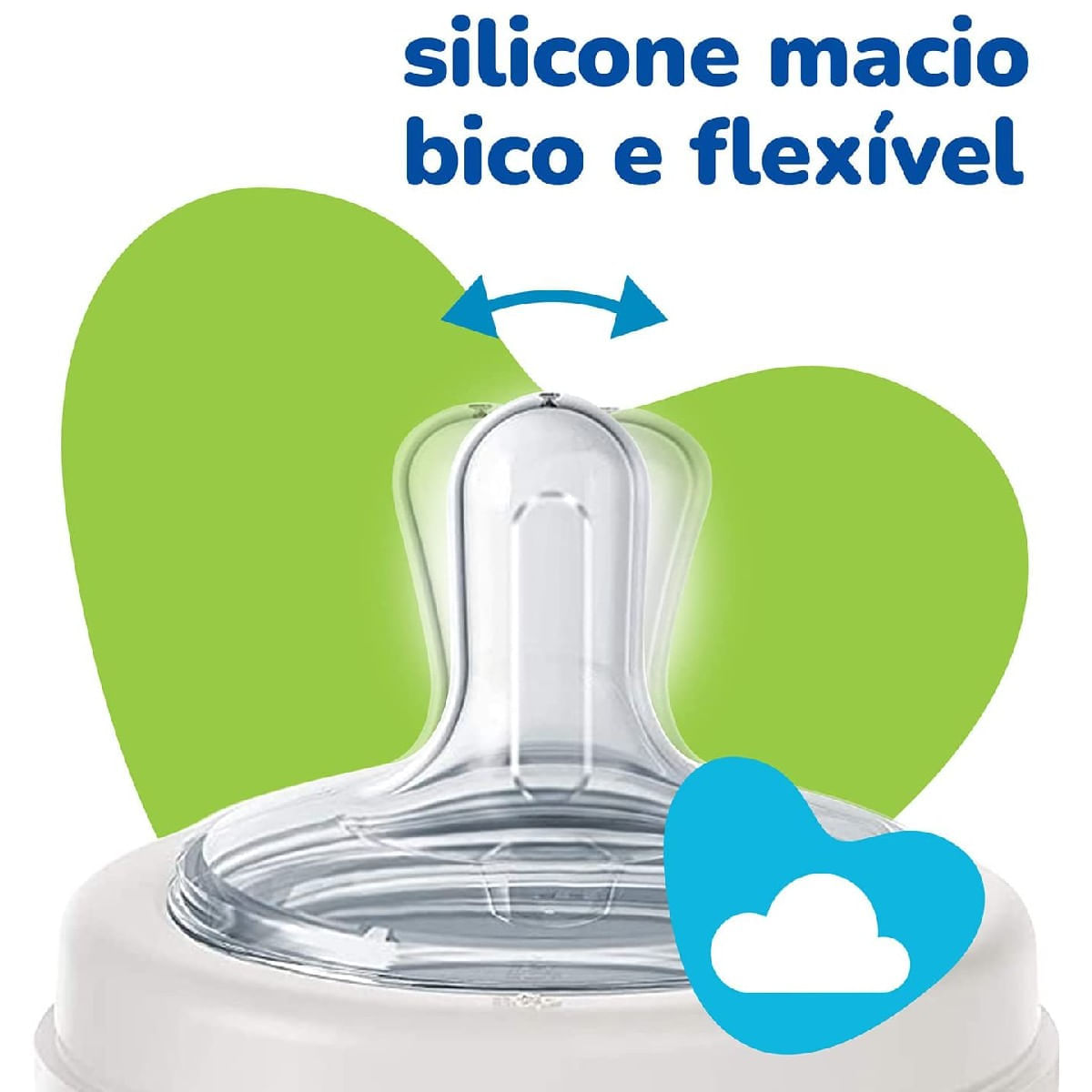 Foto 4 de Mamadeira Super Evolution Disney 300ml Bico 6m+ Mickey Lillo