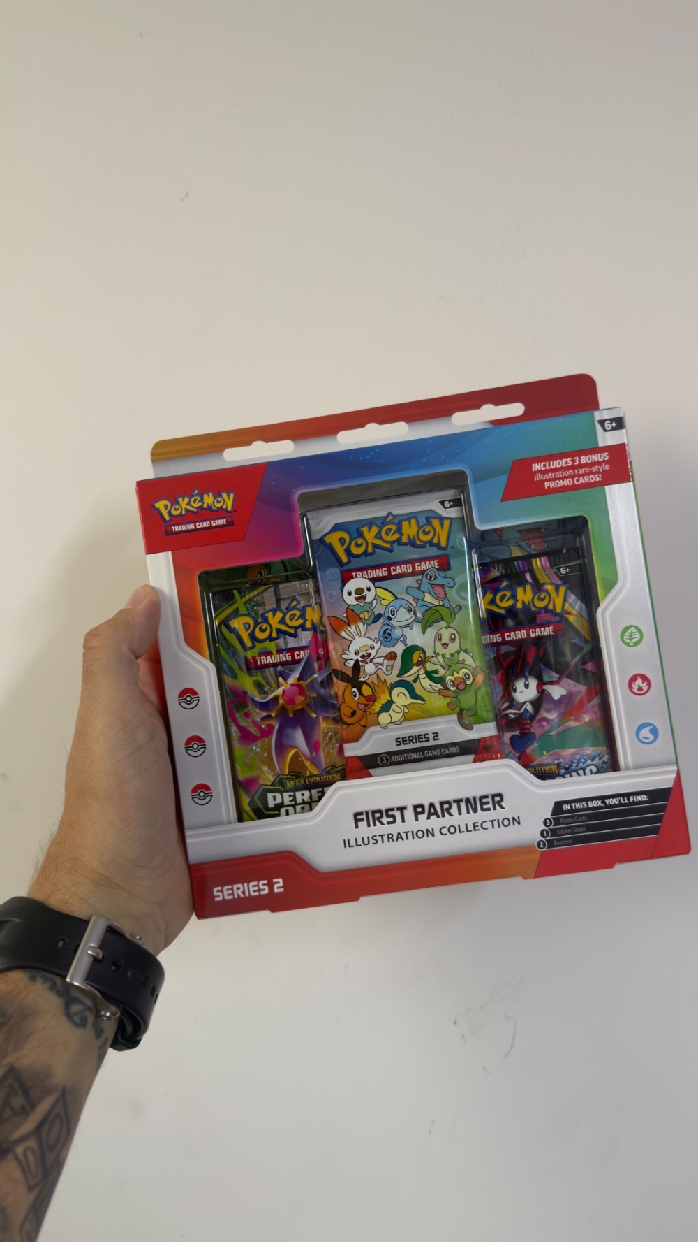 Box Coleção Parceiro Inicial Série 2 Pokémon TCG EN-US — Único, Novo