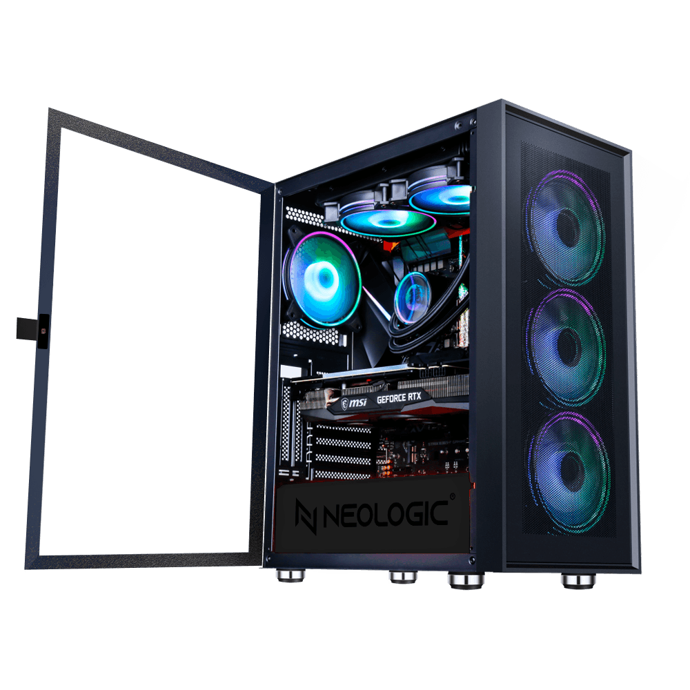 Pc Gamer AMD Ryzen 7 5700 16GB 3200MHZ (RX 6600 8GB) SSD 240GB M.2 NVME, 500w 80 Plus, Windows 11 Pro, Neologic - NLI87338
