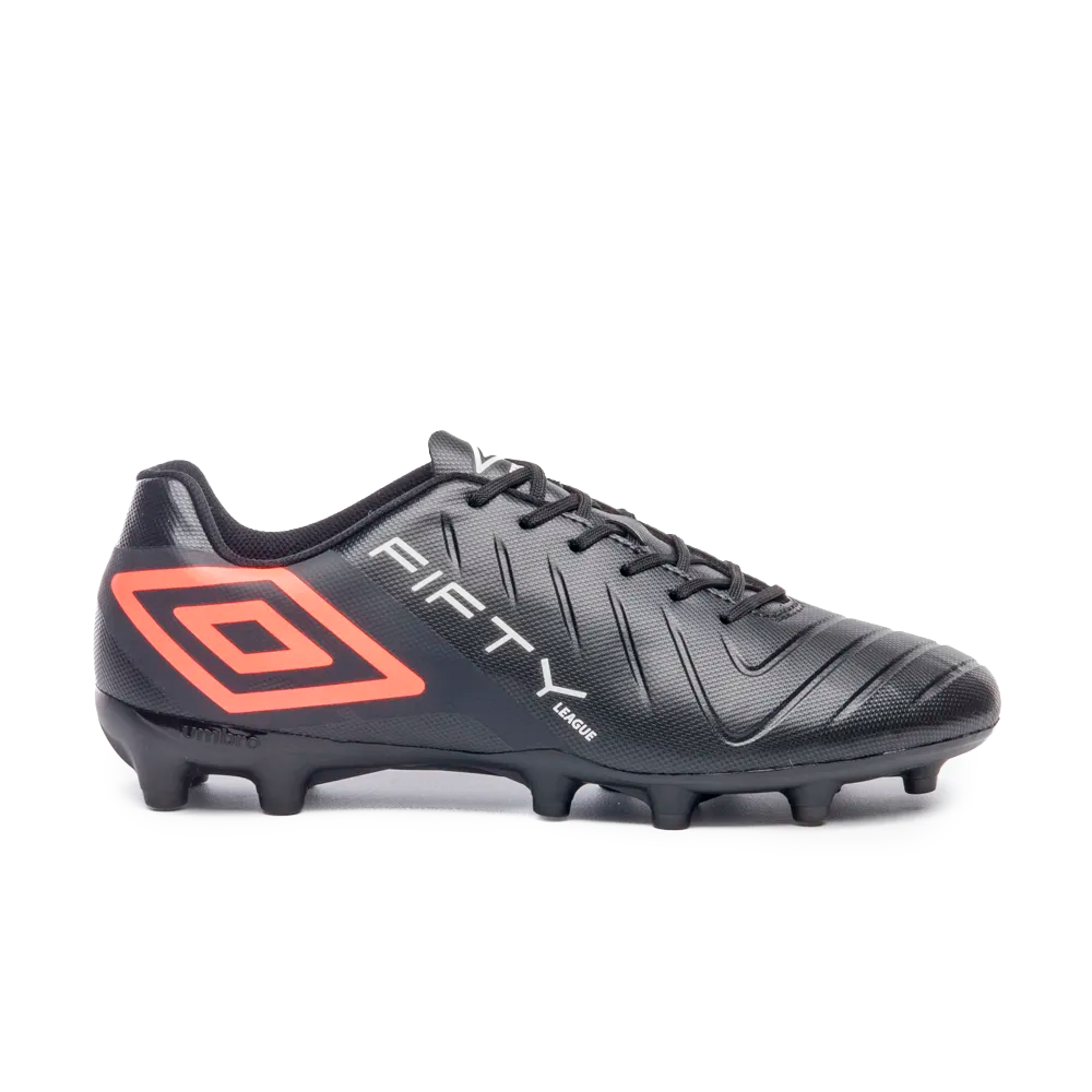 Chuteira Umbro Campo Fifty VI League Black — 39 / 40 / 41 / 42 / 43 / 44, Novo