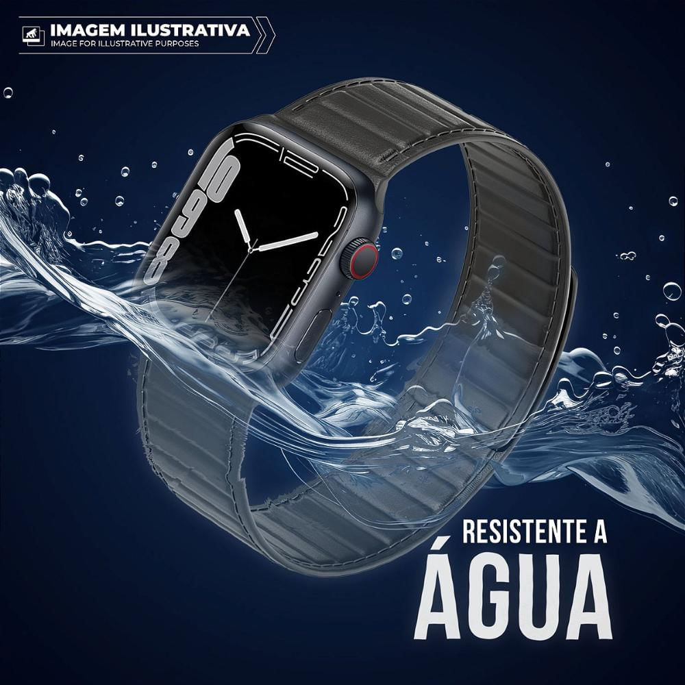 Foto 5 de Pulseira para Apple Watch 38 / 40 / 41MM - Titanium Magnética - Gshield