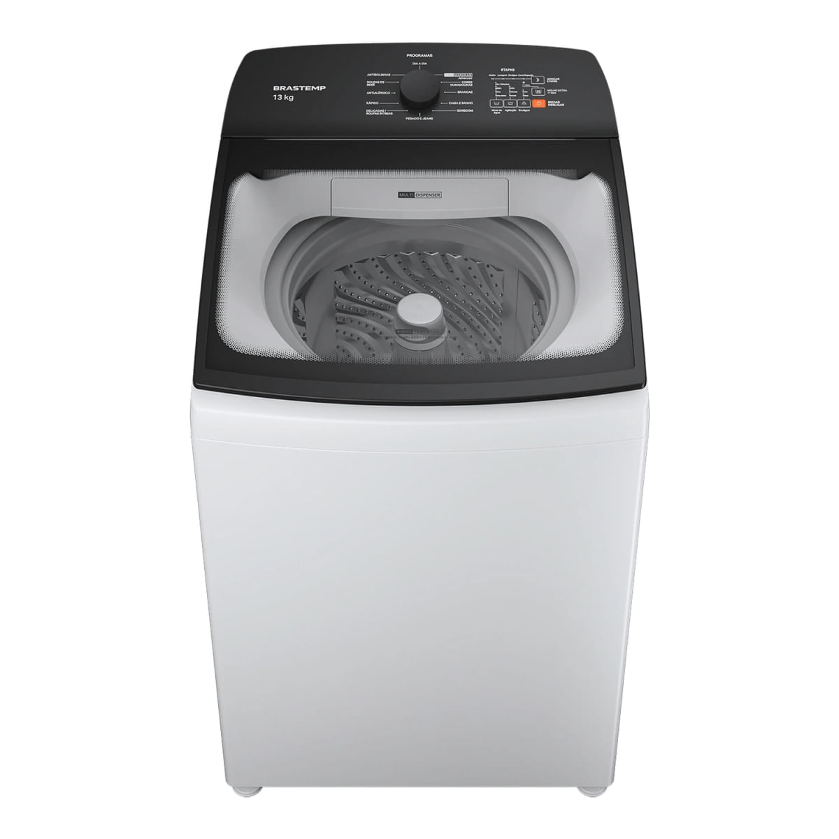 Máquina de Lavar Brastemp 13Kg Branca com Ciclo Tira Manchas Advanced e Ciclo Antibolinha - BWM13AB 110