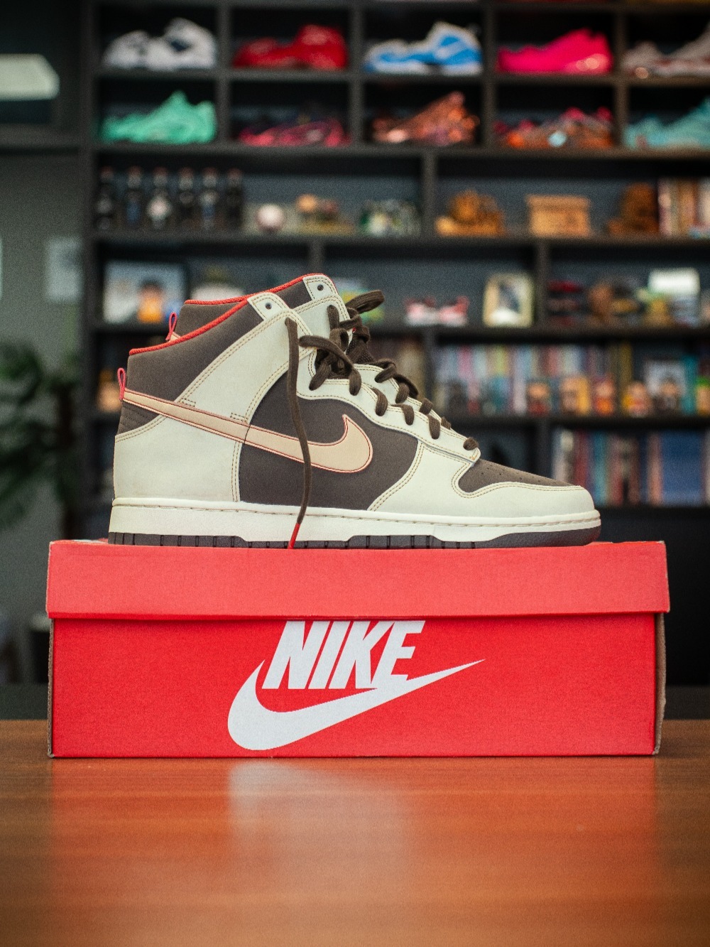 Nike Dunk High SE Baroque Brown — 46, Novo