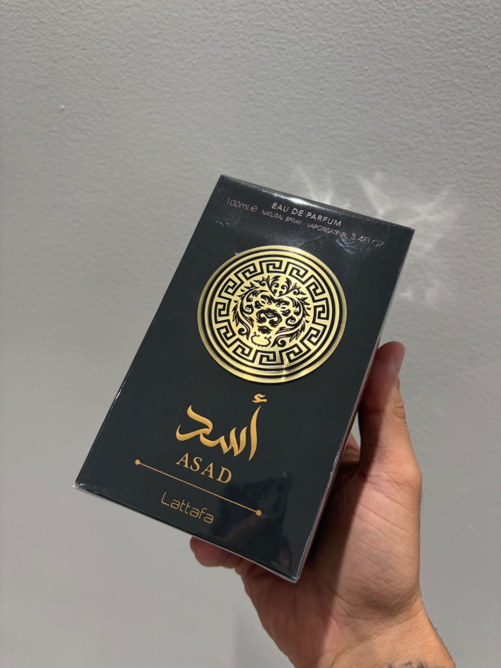 Perfume Lattafa Asad Original Eau de Parfum 100 ml — único, Novo