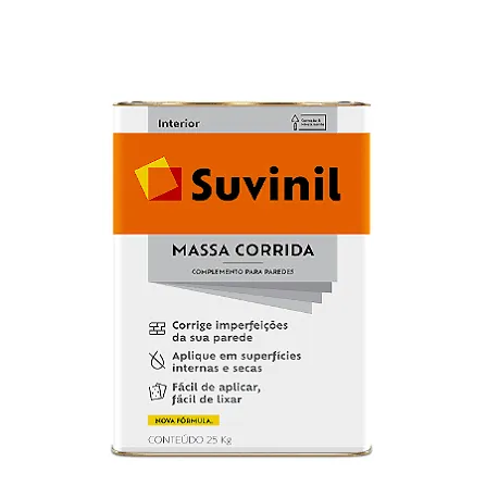 MASSA CORRIDA 25KG IP33 SUVINIL