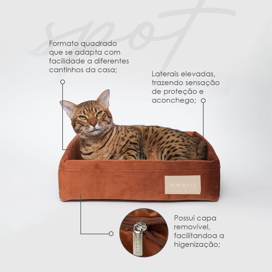 Foto 4 de Cama Spot para Gatos e Pequenos Pets - Corten Standard
