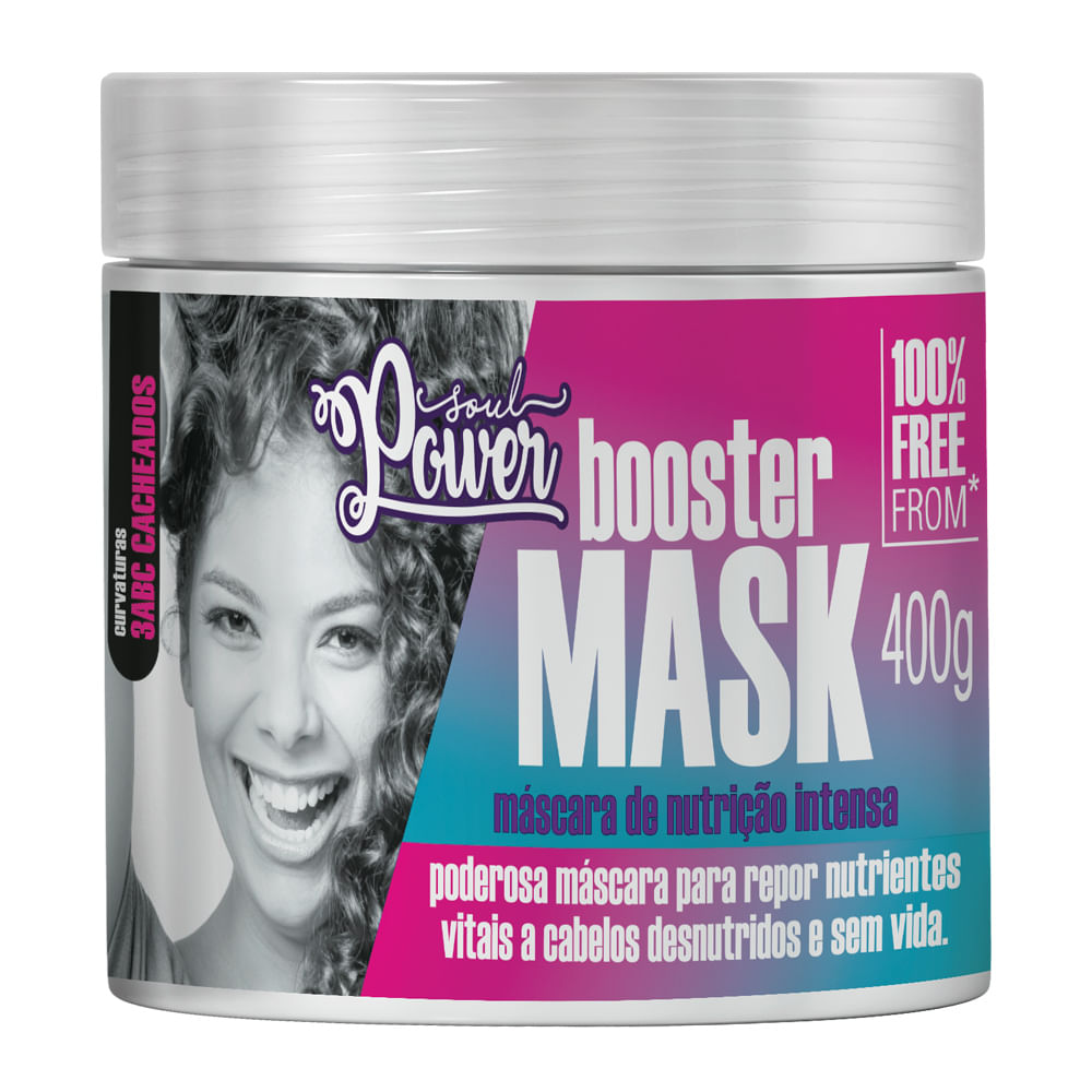 Máscara Nutrição Intensa Soul Power - Booster Mask — 400g