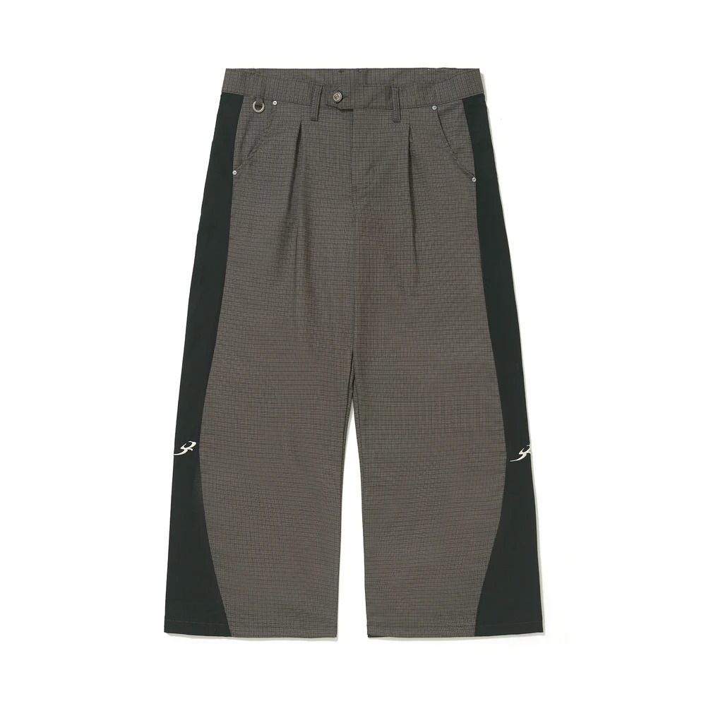 Calça Barra Crew Esporte Alfaiate Xadrez Cinza — 40, Novo