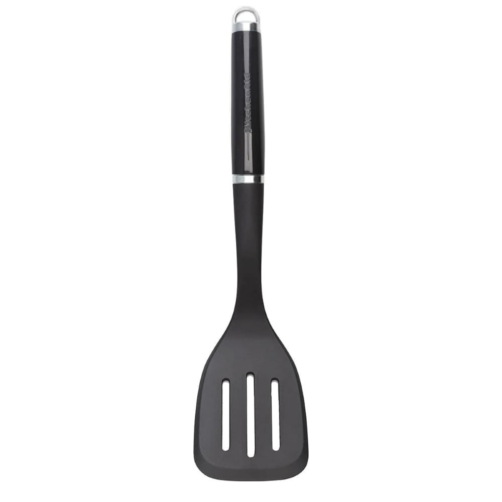 ESPÁTULA KITCHENAID VAZADA DE NYLON COM ALÇA PRETO KAG002OHOBE