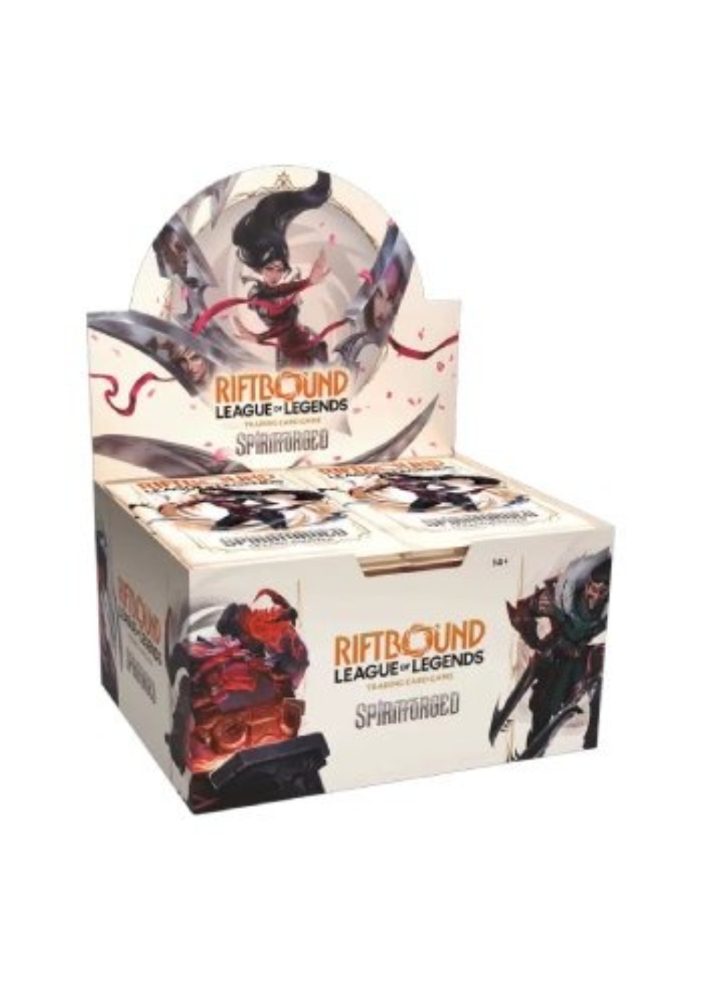 Caixa de Booster Spiritforged Riftbound League of Legends TCG — Único, Novo