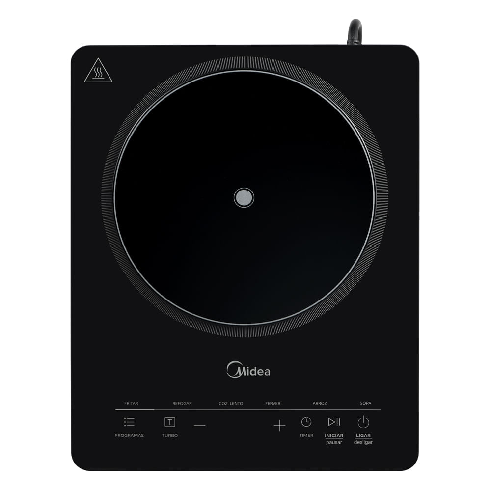 Cooktop 1 Boca Indução Portátil Even Pro Midea 110