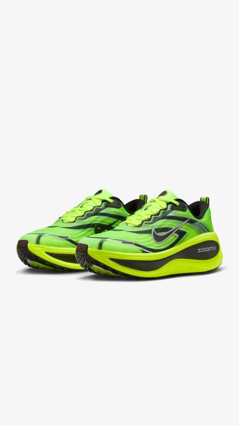 Nike Vomero Plus Multi-Color Volt White Black — 38 / 39 / 40 / 41 / 42 / 43, Novo