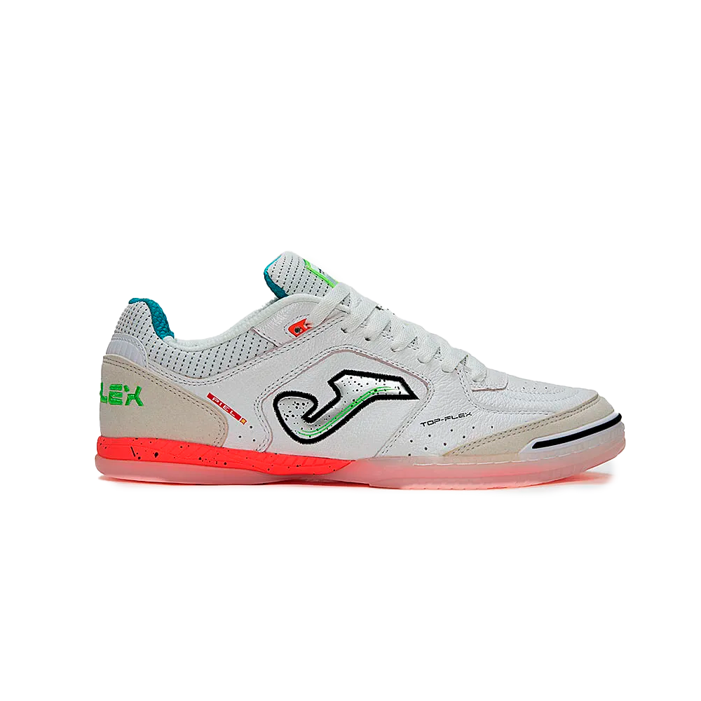 Joma Chuteira Futsal Top Flex White — 38 / 41, Novo