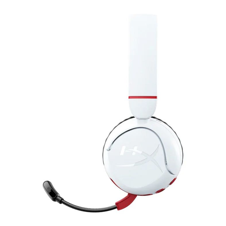 Foto 4 de Headset Gamer HyperX Cloud Mini, Bluetooth, Drivers 30mm, Branco/Preto/Vermelho, 7G8F2AA