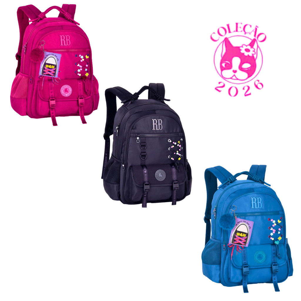 Mochila de Costas Rebecca Bonbon Beaded Fun - Clio Style
