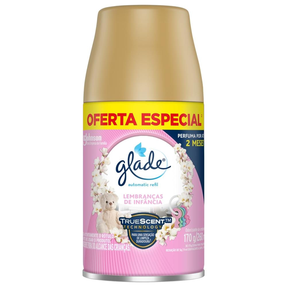 Odorizador de Ambiente Automatic Glade Lembranças de Infância 260ml