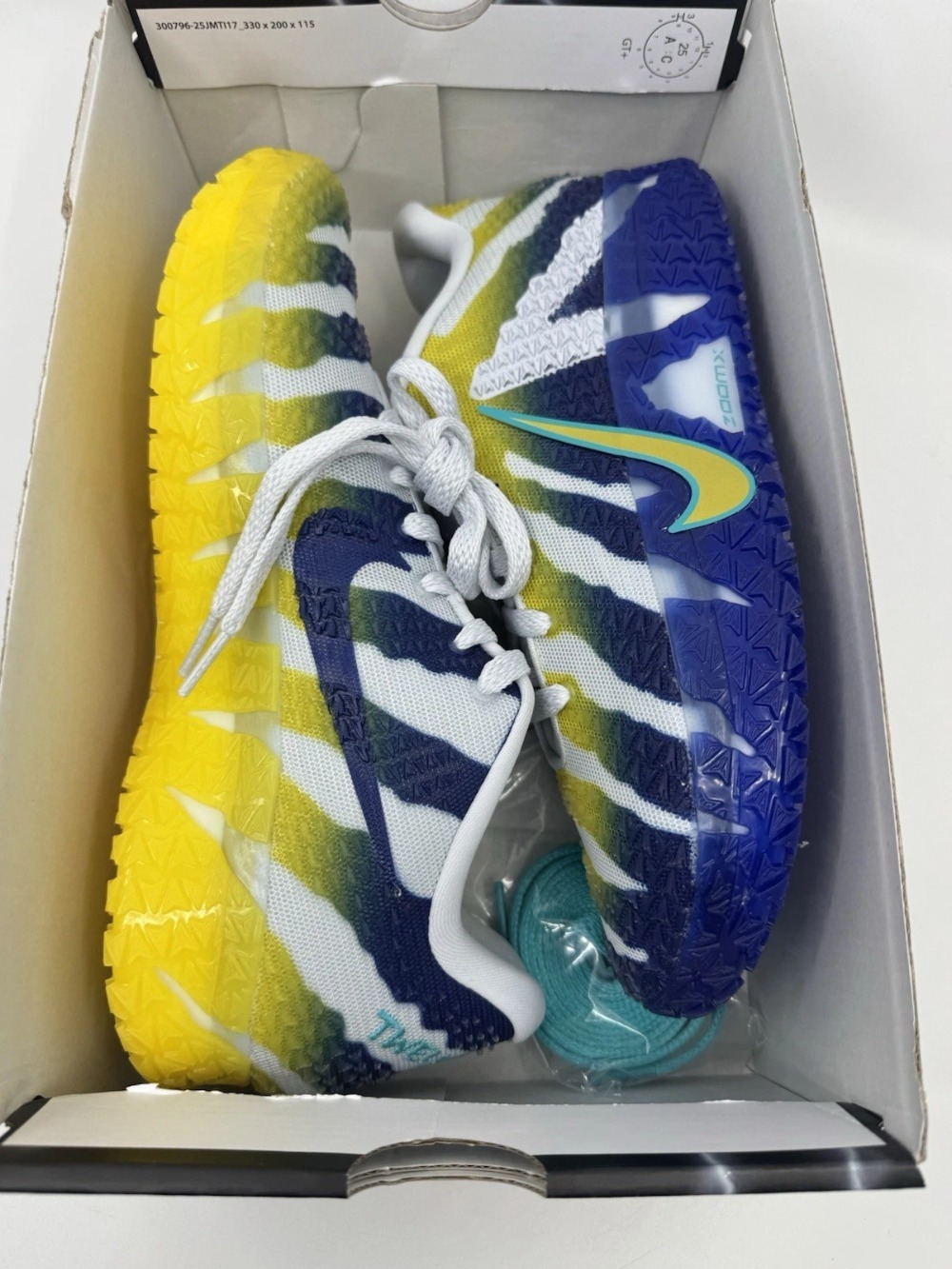 Nike Ja 3 Murray State Yellow Blue — 37 / 38 / 39 / 39.5 / 40 / 40.5 / 41 / 42 / 42.5 / 43 / 44, Novo