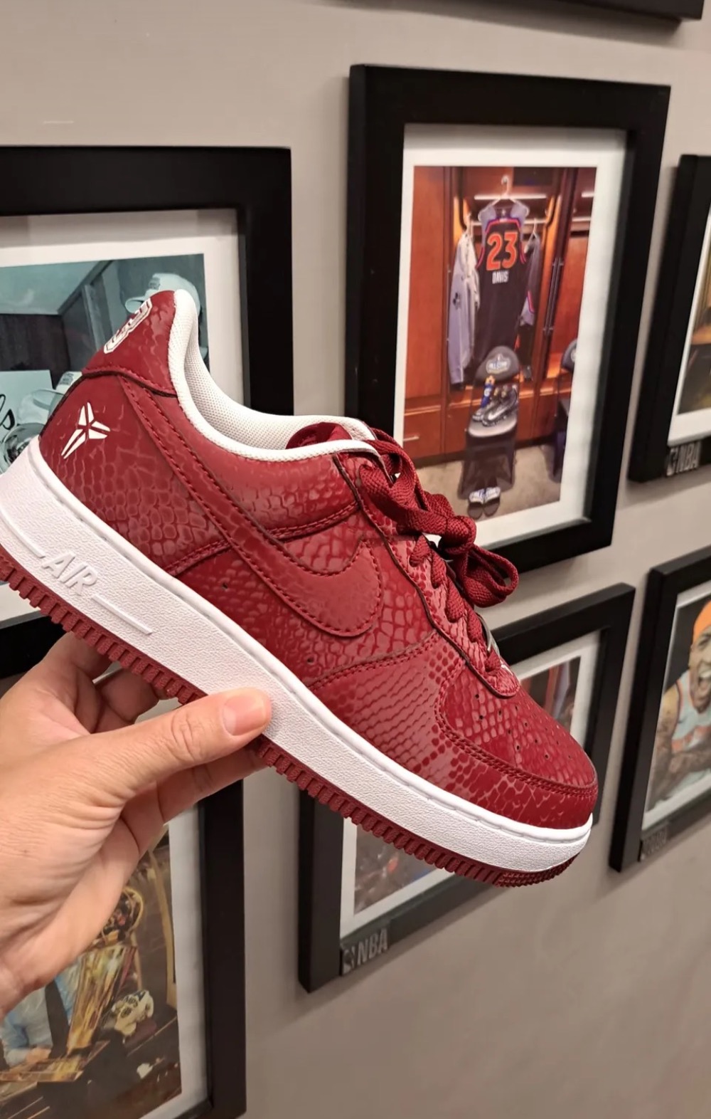 Kobe Bryant x Nike Air Force 1 Low Forever Lower Merion Away — 40, Novo