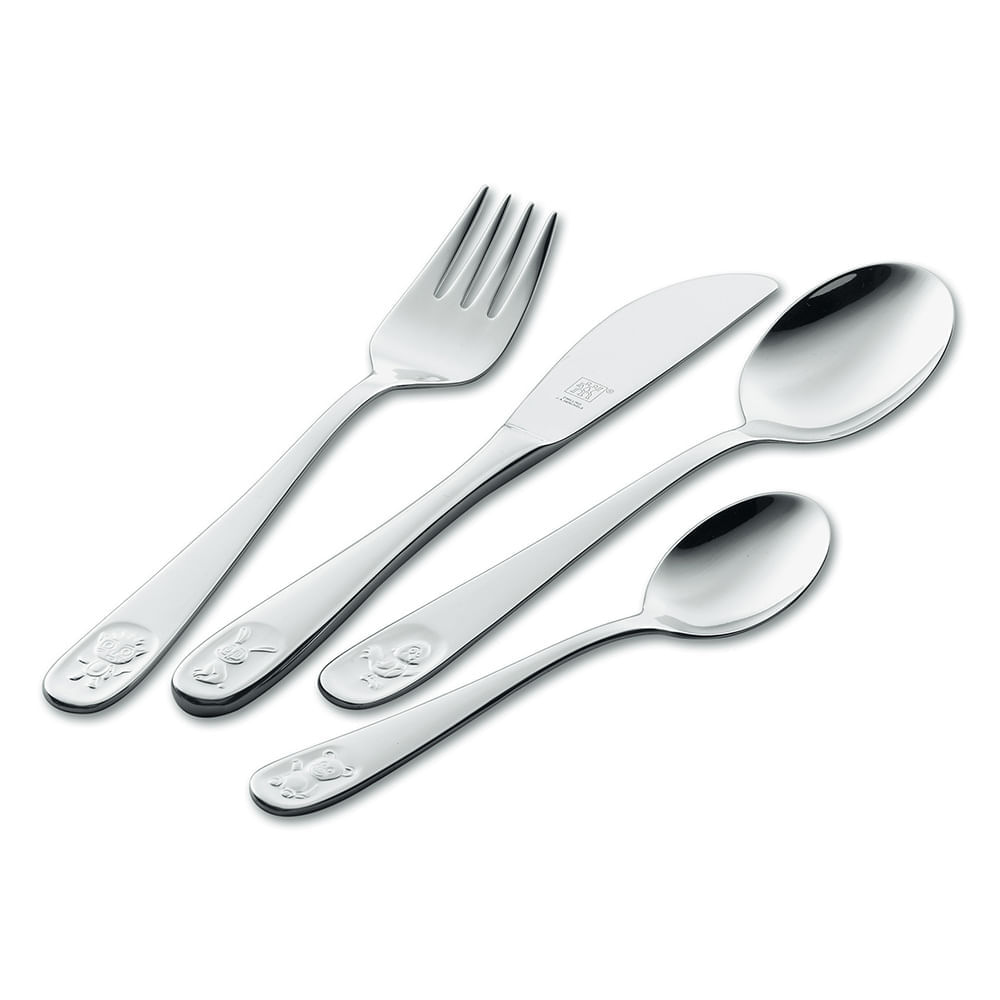 Faqueiro Infantil Bino 4 Peças Zwilling J.A. Henckels