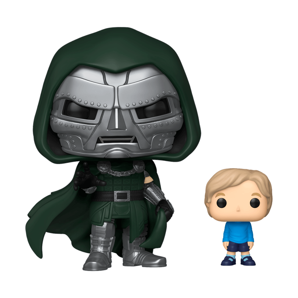 Foto 3 de Boneco Funko Pop! Marvel Vingadores Dr Destino com Franklin