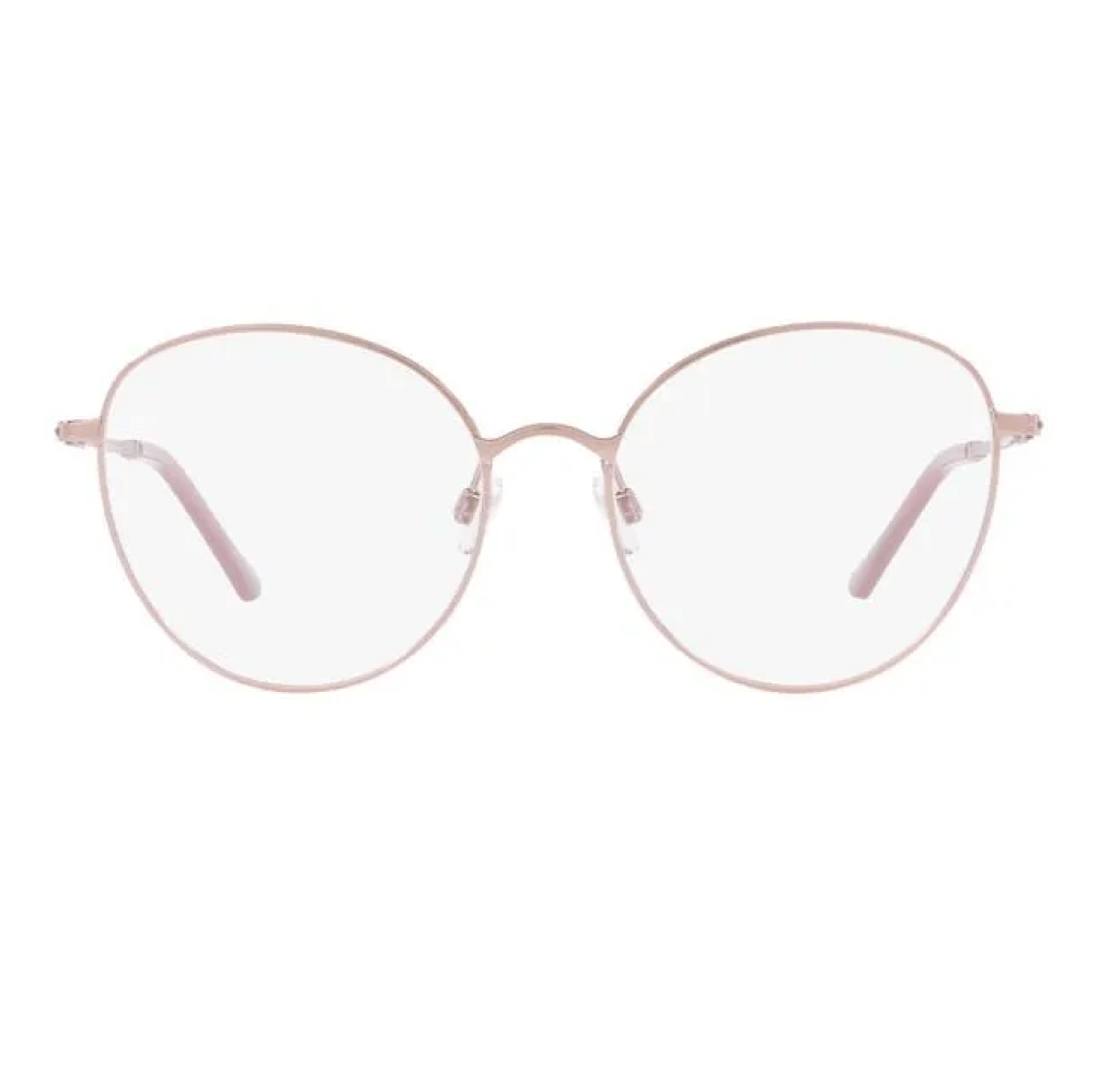 Armação de Óculos de Grau Grazi GZ1023 Feminino Redondo Metal Rosa Armação de Óculos de Grau Gra