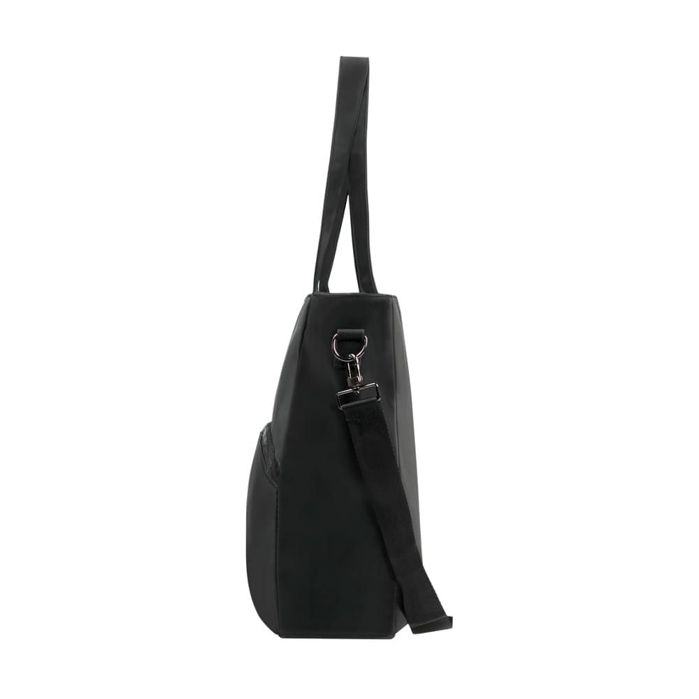 Foto 5 de Bolsa Executiva Feminina Donna Preta U / Preto