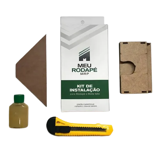 KIT DE INSTALAÇÃO 10X100 MEU RODAPE